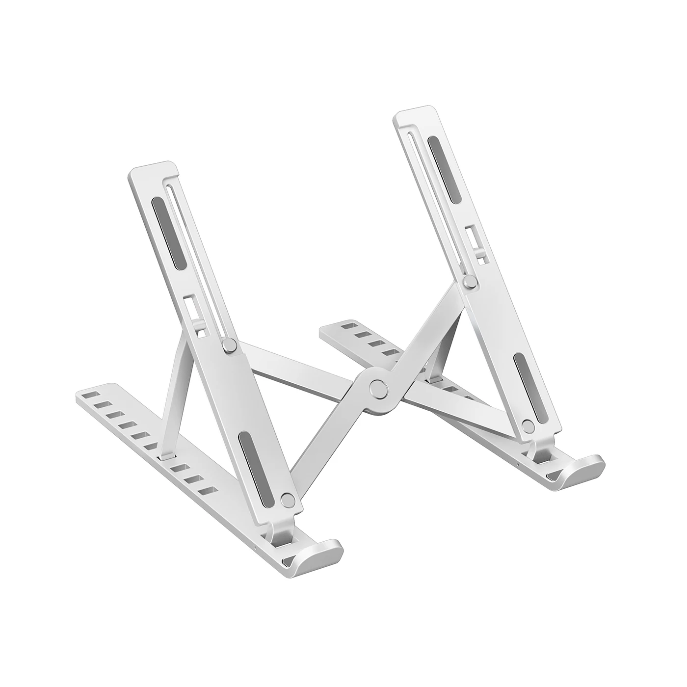 

Amazon Top sale Adjustable 10 Levels Desktop Laptop Stand, Silver