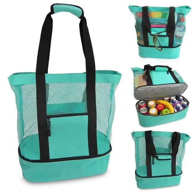 

H340 Portable Outdoor Travel Food Bag Camping Food Preservation Multi Function Large Capacity Package Lunch Bag, Multi colour