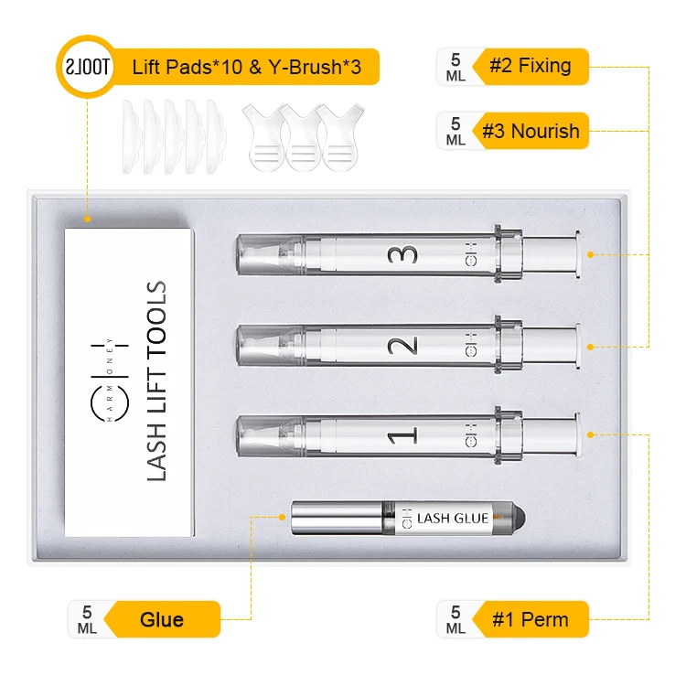 

Oem Lash Botox Lamination Pump Eyebrow Perming,Lash Perm,Brow Lamination Private Label Lash Lift Kit, Customized