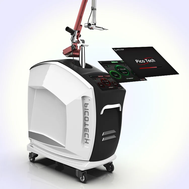 

2023 Beauty Machine Six Wavelengths Picotech q Switched Nd Yag Laser Picosecond Tattoo Removal Machine For Vascular Pigment