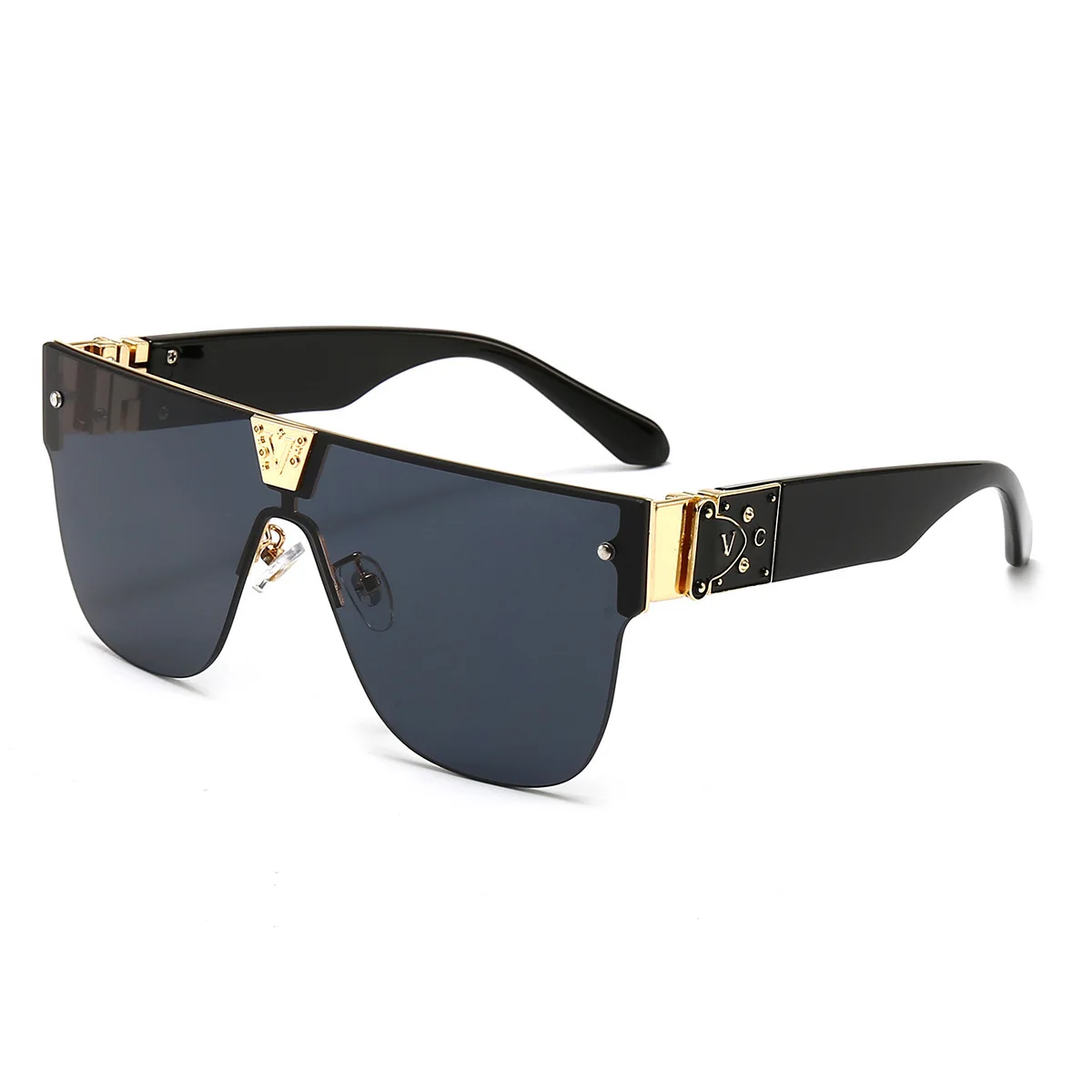 

Wholesale fashion trendy frameless sunglass men women designer famous brands luxury sunglasses 2021