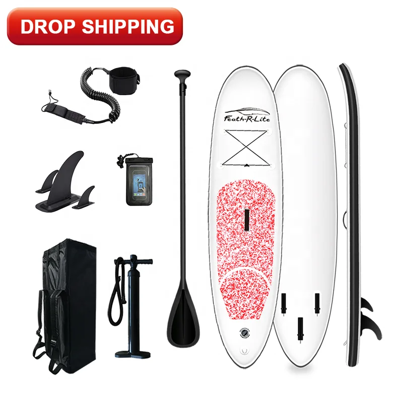 

FUNWATER drop shipping sup paddle board surfboard designpower surfboard board paddle paddle, Black,bleu,green,red