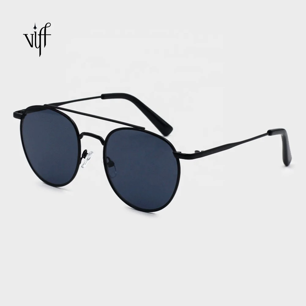 

VIFF Vintage Aviation Sunglasses Shades Unisex HM17433 High Quality Custom Label Pilot Sunglasses 2021