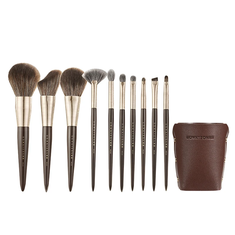 

Rownyeon In Stock Eco Friendly Best Brand Custom Private Beauty Makeup Brush Set And Packaging