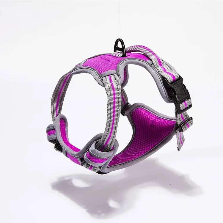 

Bamboo Luxury Dog Harness Vest Custom Logo Golf Plated New Product Ideas 2021