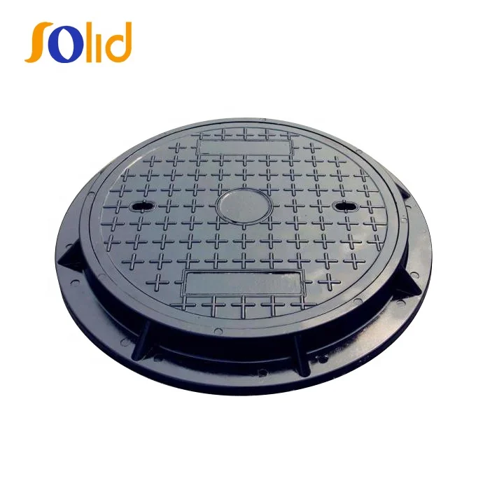 BS EN124 Ductile Iron Standard Casting Round Drain Water Sewer Drainage Manhole Cover Weight