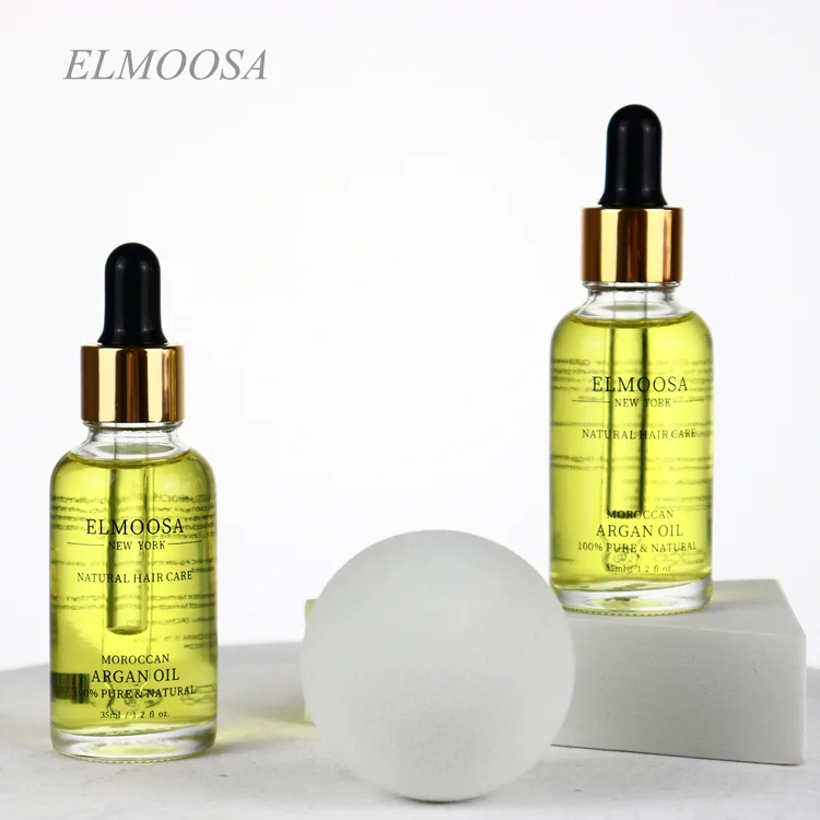 

ELMOOSA Moroccan Argan Oil Hair Oil for nourishing Moisturizing hair care 35ml/50ml hair treatment