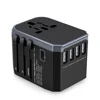 Wholesale World AU EU UK US Plug Travel Adaptor USB Charger International Power Adapter