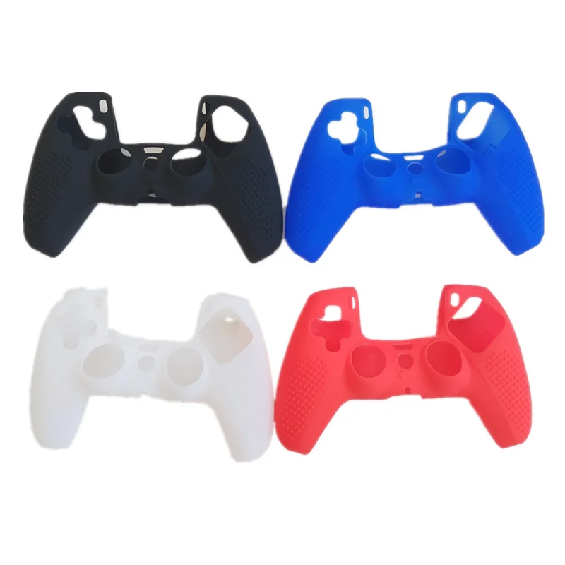 

Manufacturer Wholesale Anti-slip Soft Case For Dualshock Playstation PS 5 Control PS5 Controller Silicone Rubber Grip Cover Skin