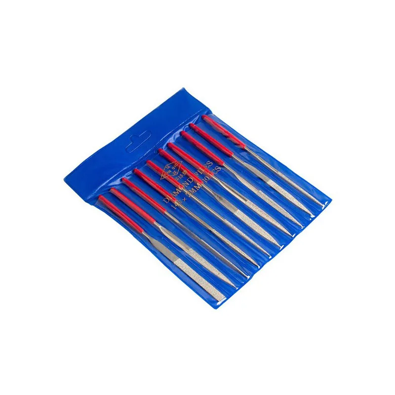 

High Quality 140mm Diamond Needle Files Set Red Diamond File