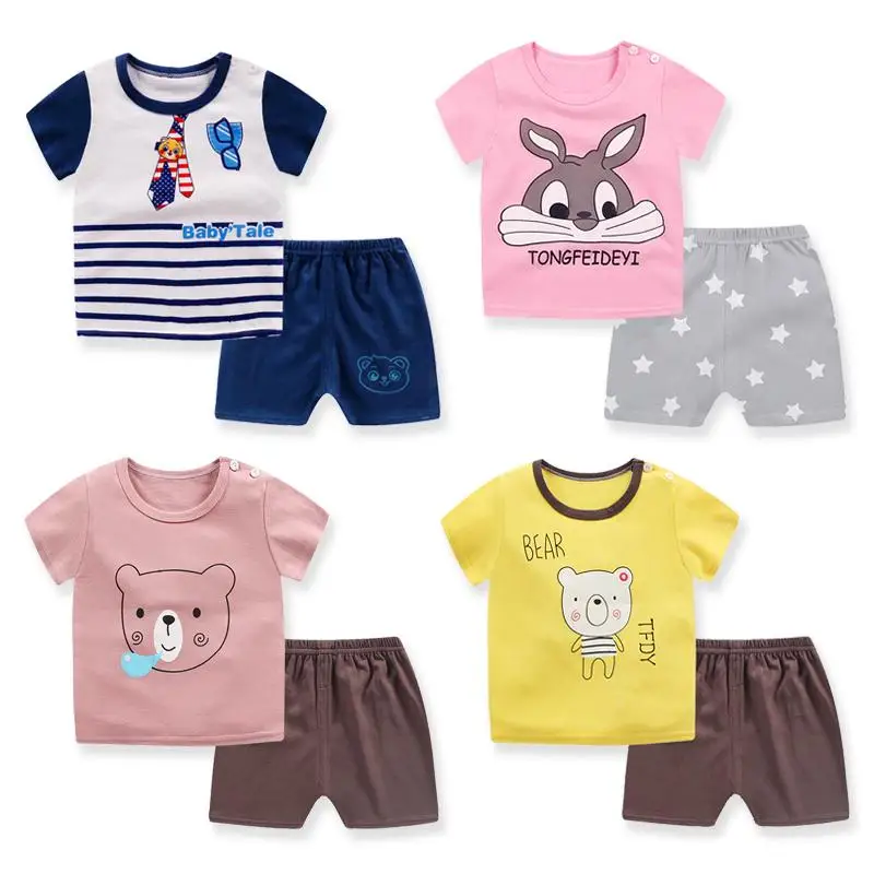 

2021Fashion Children Boutique Summer Baby Clothing Sets Boys and Girls Clothing Sets Bulk Wholesale Elegant, Picture