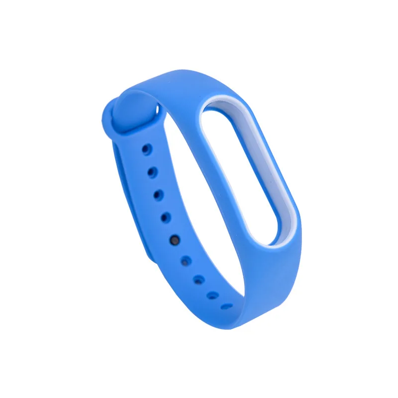

Lonten Double color mi band 2 accessories pulseira miband 2 strap replacement silicone wriststrap for mi2 smart bracelet