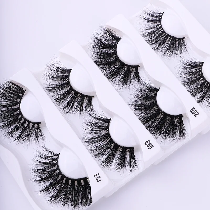 

Wholesale Factory Price Free Sample Custom Logo Private Label 25mm 3D Mink Eyelashes With Packaging Box Vendor