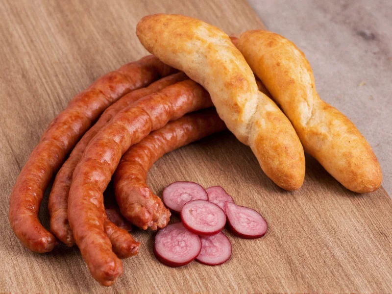 Korrekte Brotzubereitung für Wurst