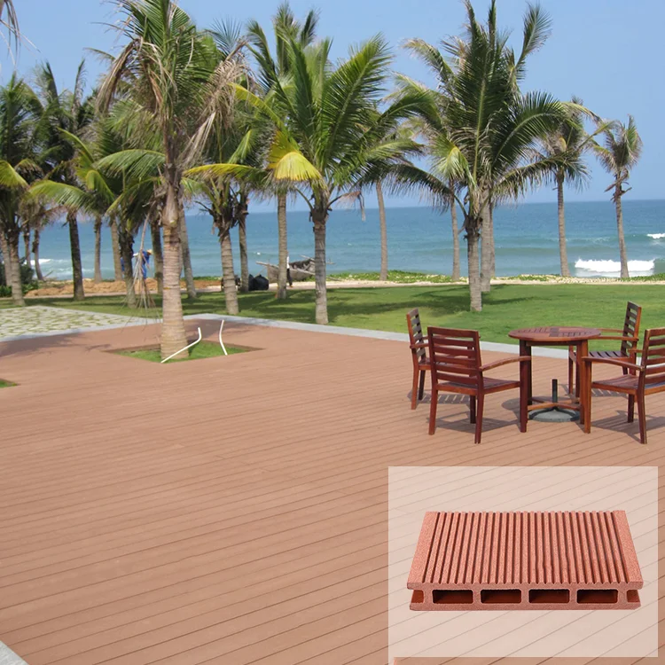 

145*21mm wood waterproof floor fireproof wpc decking boards outdoor patio tiles