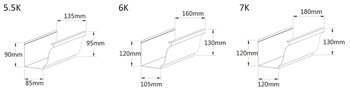 long-span-roof-philippines-aluminum-water-gutter-system-downspouts