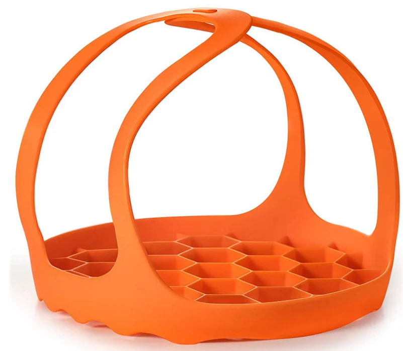 

New hot Product Foldable Multi-function Silicone Bakeware Pressure Egg Cookers With Sling, Customized color