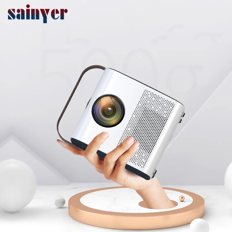 

Sainyer Q3 Home Mini Led Portable Smart Phone Cinema Video Projector