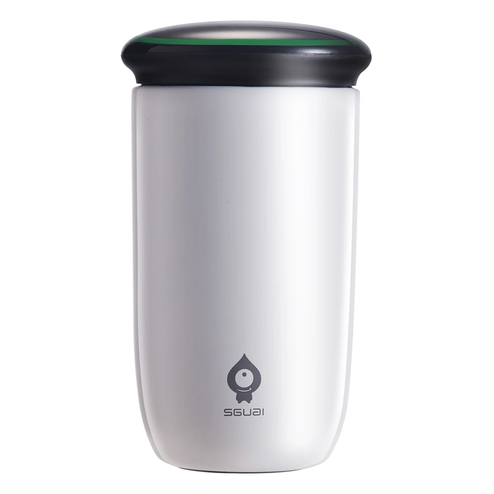 

Best Quality Promotional Smart Insulation Cup Vacuum Cooling And Heating Cup Holder Water Bottle Thermos, Black,white,pink