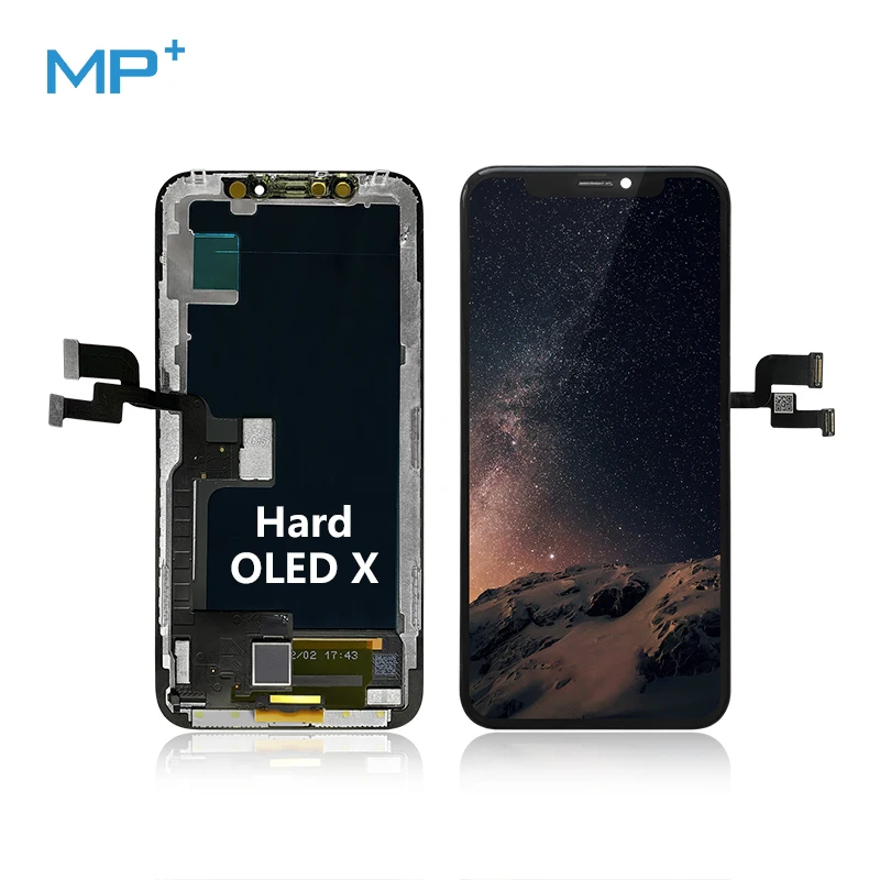 

Mobile Phone LCDs for iPhone X refurbish Original Mobile LCD Screen Hard OLED touch Display For iPhone X LCD Display