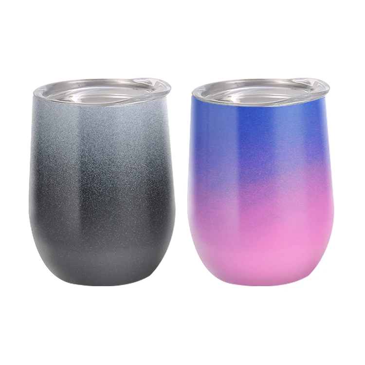 

9oz wholesale high quality tumblers stainless steel vacuum cup insulated egg shape double layer cup mugs whiskey flask, As picture