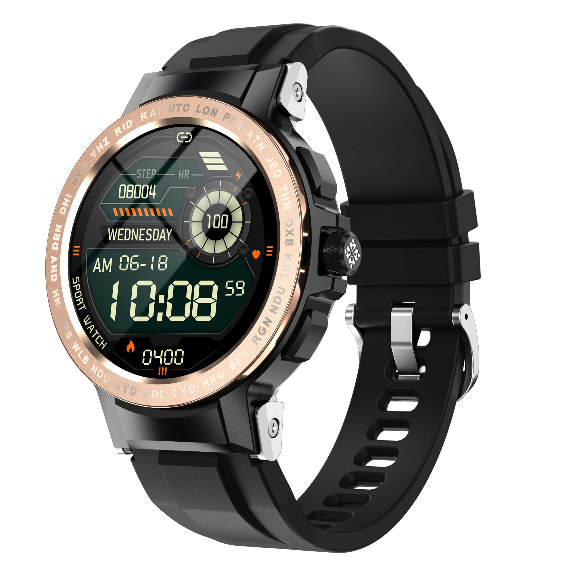 

2022 E19 Sport Fashion Smart Watch Heart Rate Blood Pressure Support custom dial For Men Women