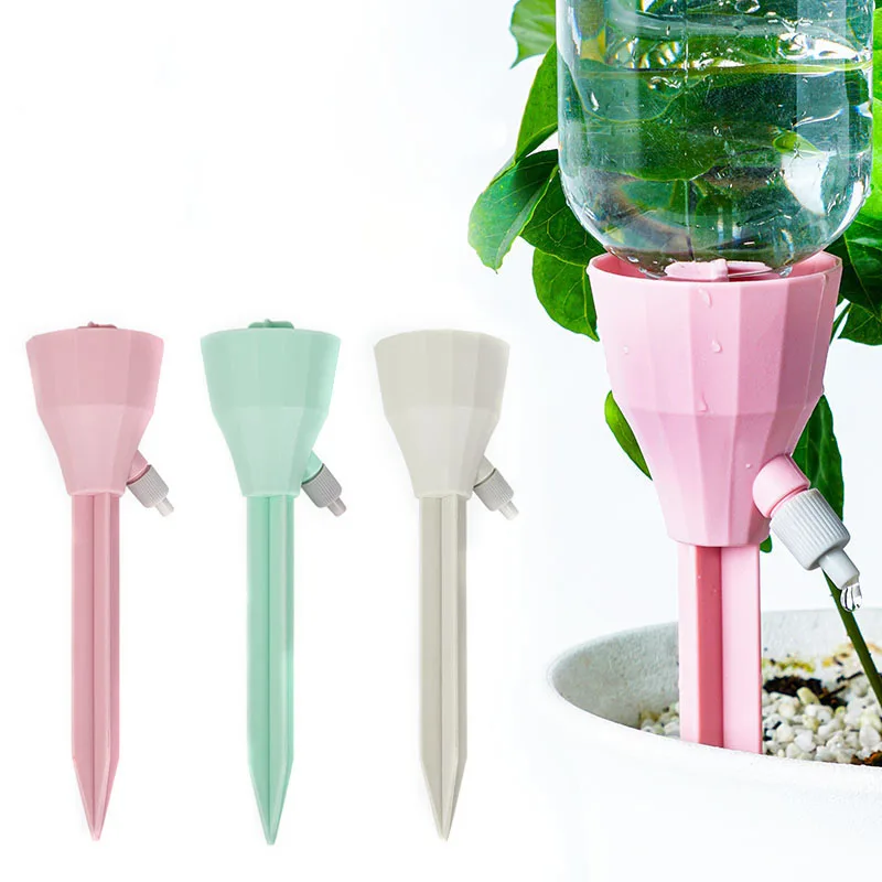 

2021 New DIY Automatic Drip Water Spikes Device System Houseplant Garden Plants Self Watering Spike Dripper