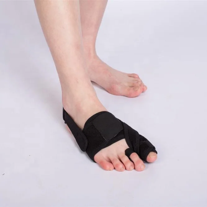 

Bunion Corrector Bunion Splints and Big Toe Straighteners Separators Night Time Hallux Valgus Splints for Bunion Relief, Black