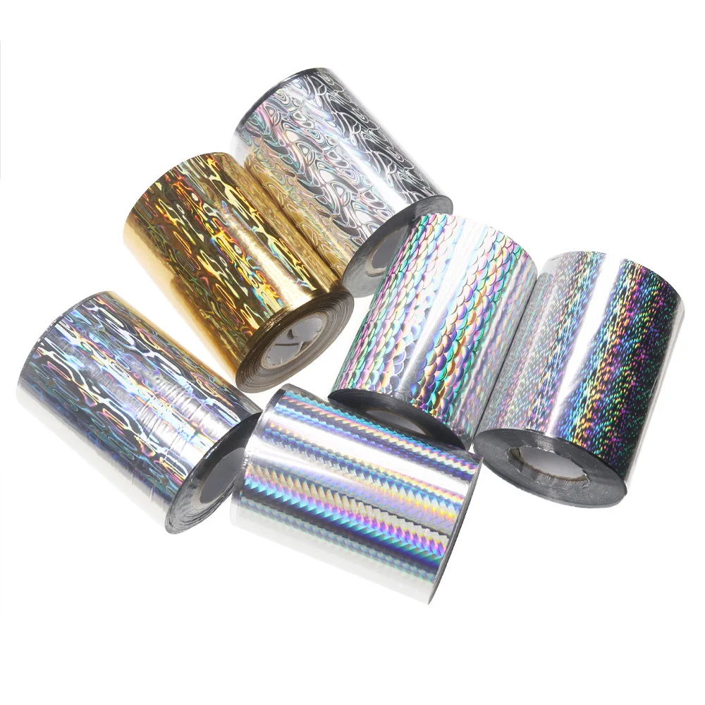 

Hot Stamping Holographic Foil For Fishing Lure Jigs Baits Spoon Paper DIY Fish Skin Material