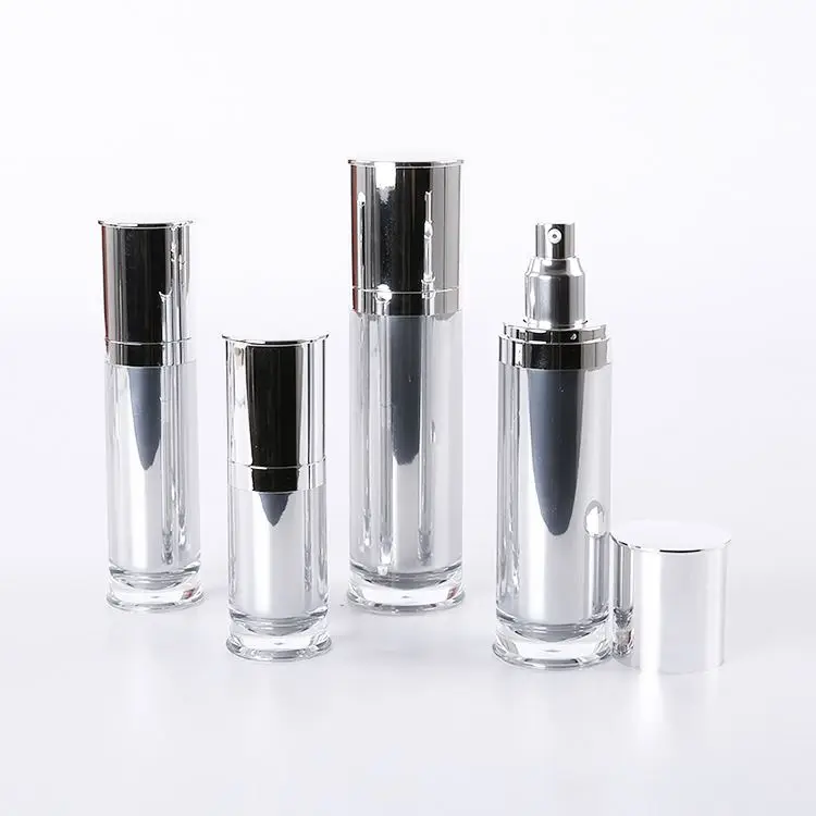 Wholesale Luxury 15ml 30ml 50ml Cosmetic Acrylic Airless Pump Lotion Bottle