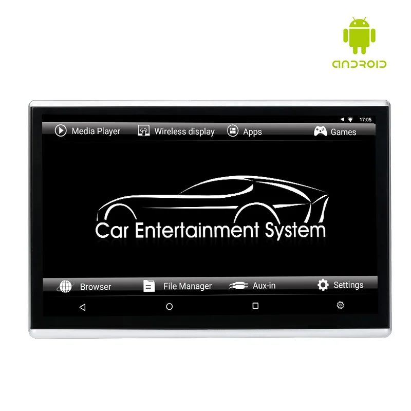 
11.6 Inch Android 9.0 Car Headrest Monitor 1920*1080 HD 1080P Video Touch Screen WIFI Bluetooth MP5 Video Player For Passenger 