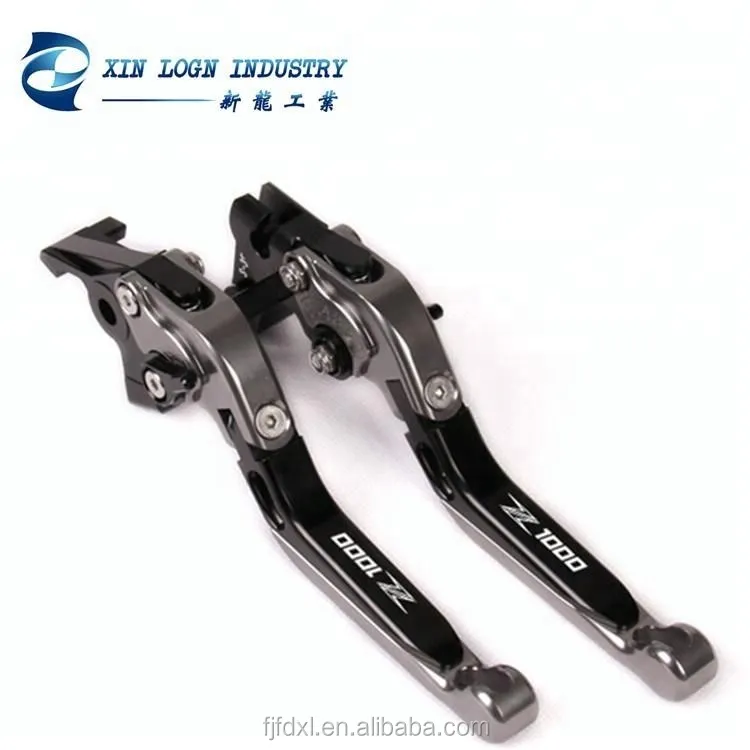 Foldable Extendable Motorcycle Brake Clutch Lever For Kawasaki Zx6r 636