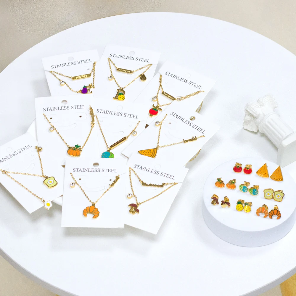 

Children Jewelry Set Gold Necklace Jewelry Type Gold Kids Jewelry Set