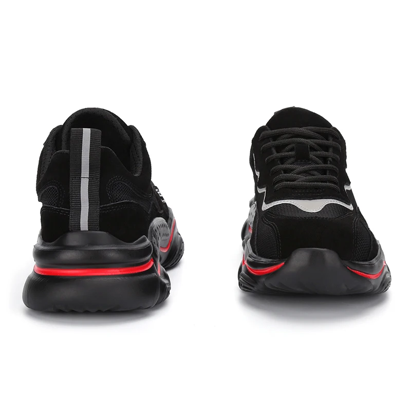 

Wholesale New Fashion Industrial Construction Steel Toe Lightweight Leather Men Designers Shoes Men Safty Shoes