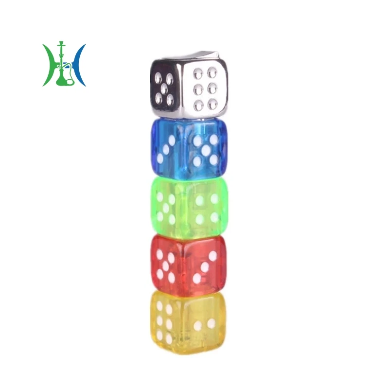 

Personalized Fire Dice Lighter Fun Glowing Toy Butane Rechargeable Lighter Portable Men's Gadgets Rotatable Lighter