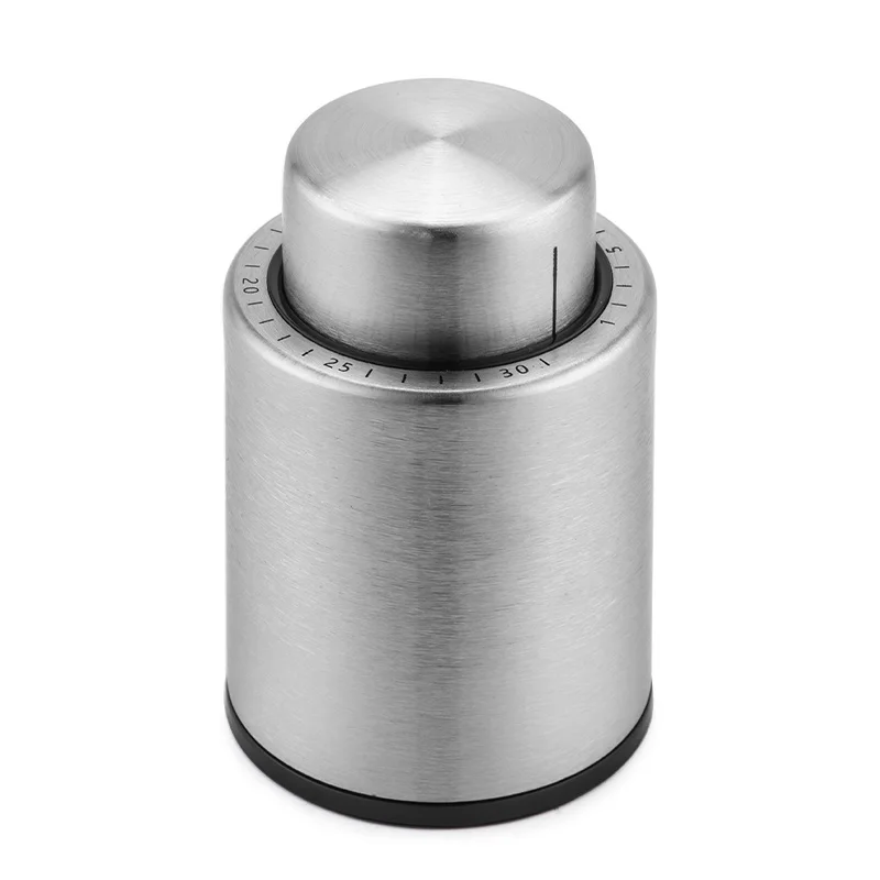 

Hot sell Stainless Steel Wine Saver Pump Bottle Wine Vacuum Stopper