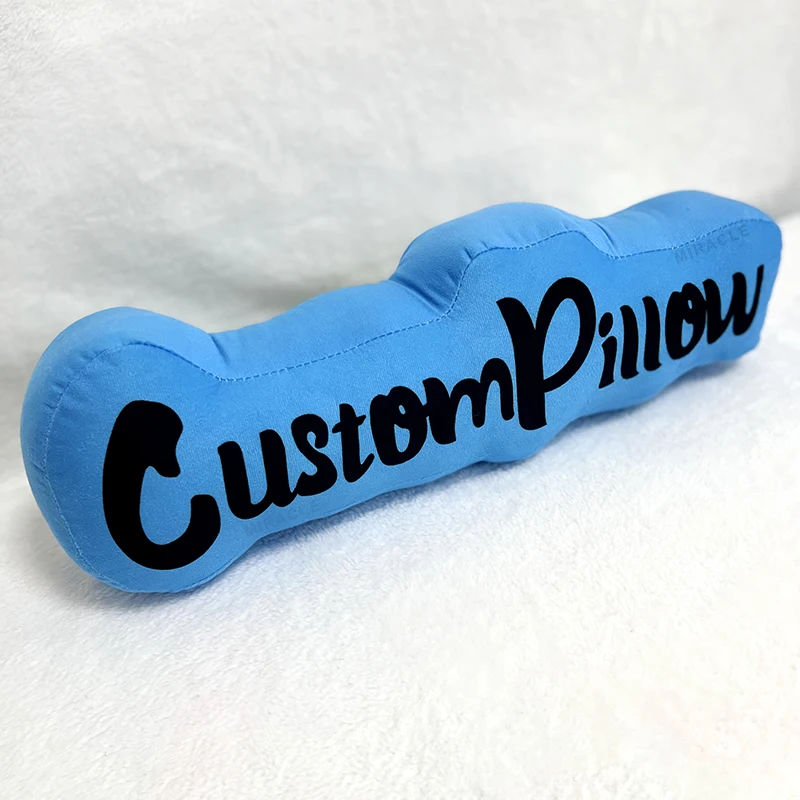 Irregular Shape Cushions Custom Plush Pillows Case Cover Throw Logo Die Cut Shaped Custom Pillow