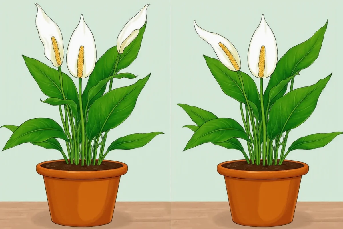 how to split peace lily plant