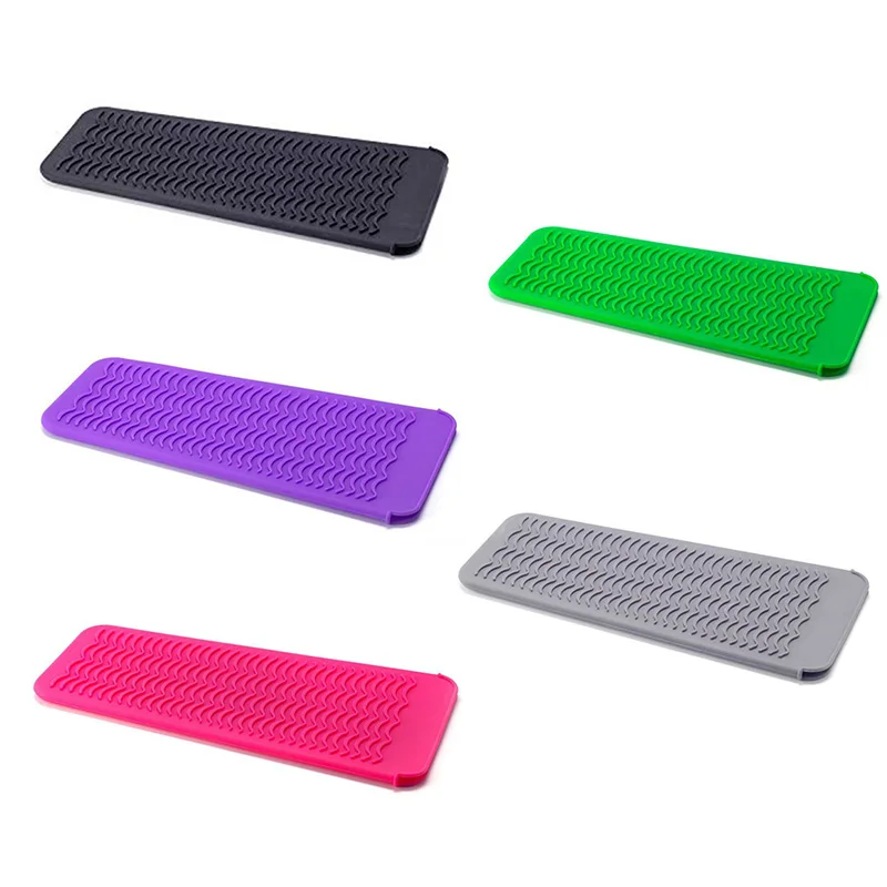 

Resistant Wear & Heat Dual-use Silicone Mats Storage Bags For Irons, Curling Irons, Hair Tools., Customized