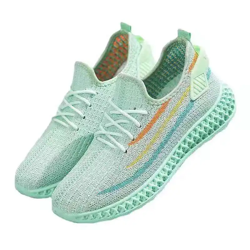 

2021 Cheap stock shoe factory women's casual shoes walking style shoes