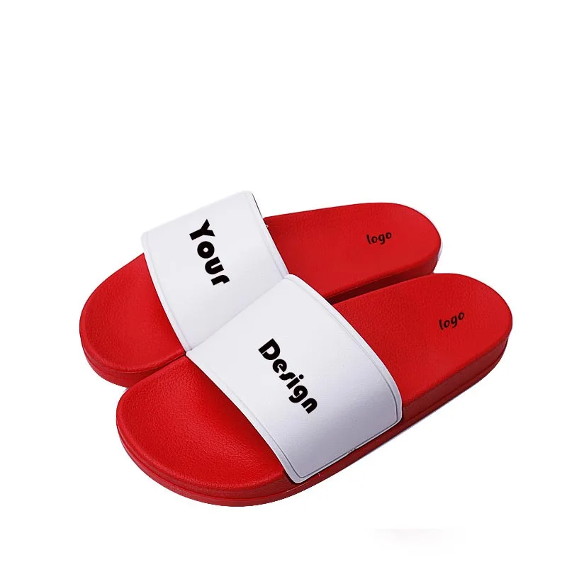 

Wholesale Colorful Comfort Custom Logo Rubber Blank Pool Outdoor Slide Sandal Slippers, Mixed colors