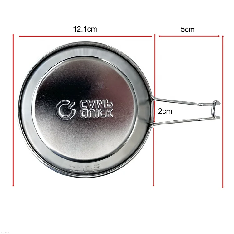 

Outdoor Camping Sierra Cup bowl Stainless steel Cup, Stainless steel color