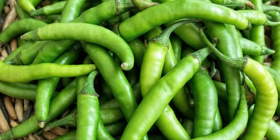 Simple roasted green chili freezing process