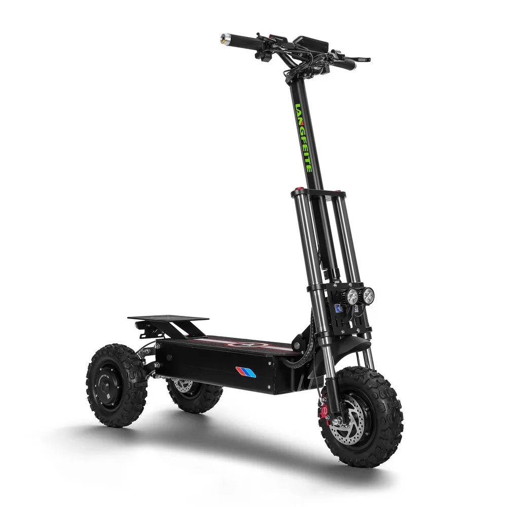 

70km/h Off road power fast three motors electric scooter Adult 3600W outdoor e scooter