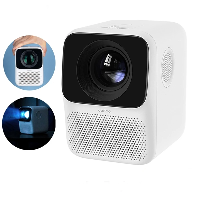 

Original Xiaomi T2 Free Wanbo Projector 1920x1080 150 Lumens Home Ultra HD LED Projector