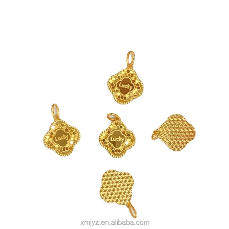 

Certified In Stock Wholesale 5G Gold New 999 24K Pendant 5G Gold Pendant Geometric Pendant