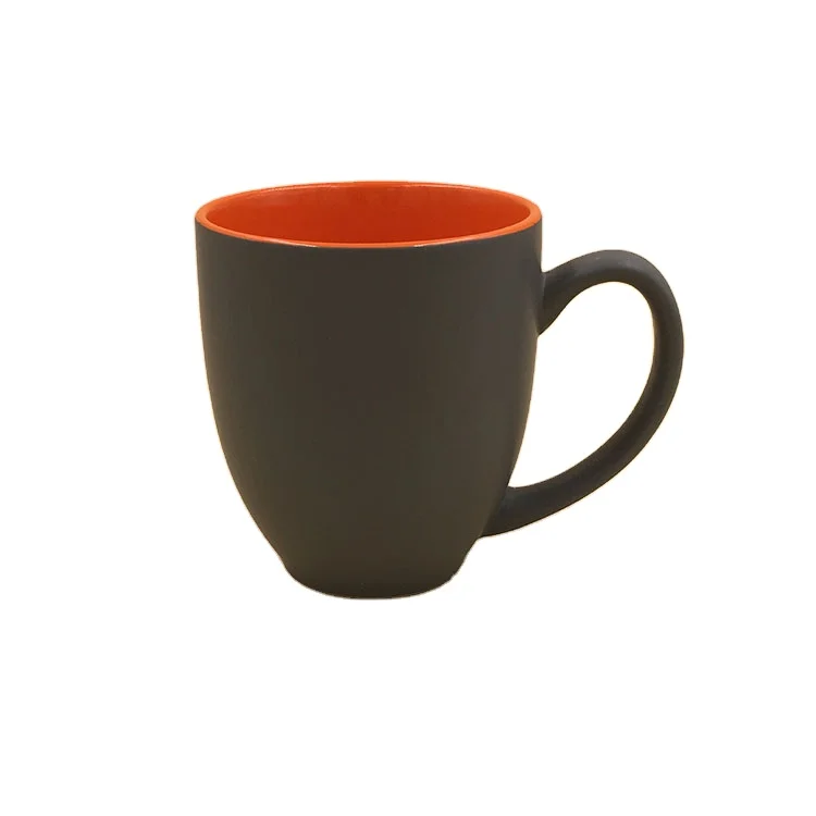 

black Ceramic mug custom logo white ceramic coffee cups, Customized