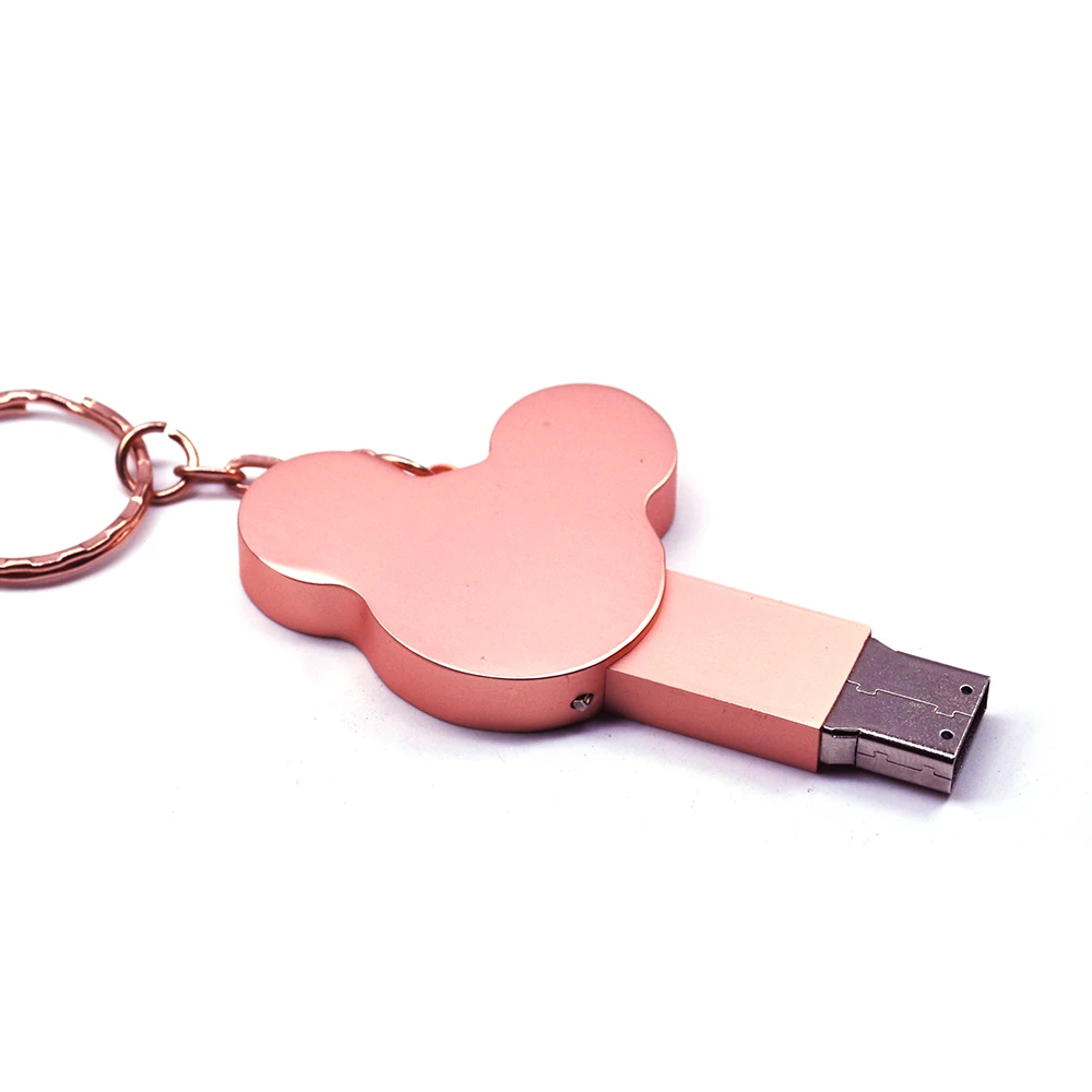 USB flash drive fashion16GB 8GB 32GB 4GB 64GB silver metal pendrive flash memory stick pen drive usb stick disk hot sale - ANKUX.COM