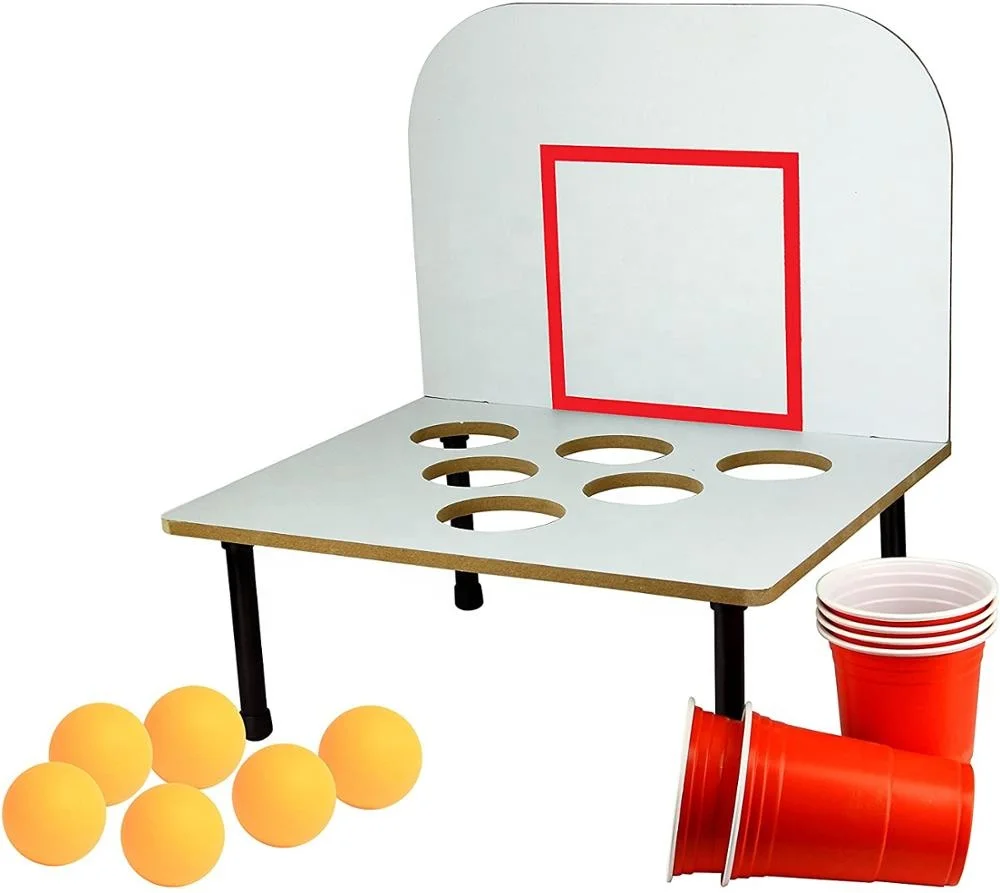 Hot Sale Tabletop Basketball Beer Pong Drinking Game Buy Beer Pong