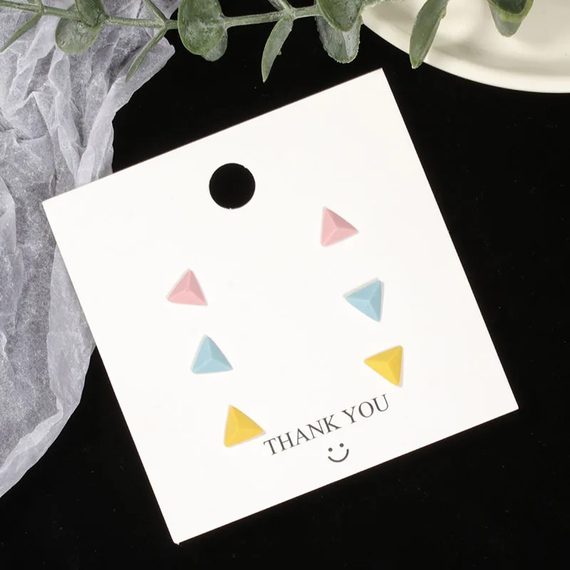 

Wholesale Korea Style Mini Three pairs Of Multi Color Ceramic Earrings Cute Star Flower Lollipop Shape Women Stud Earring, Picture shows